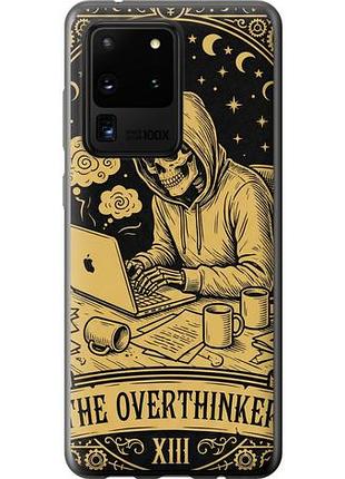 Чехол на samsung galaxy s20 ultra the overthinker из пластика fch_0148690