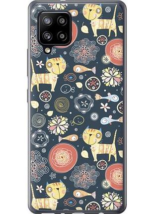 Чехол на samsung galaxy a42 a426b котята из силикона fch_0068834