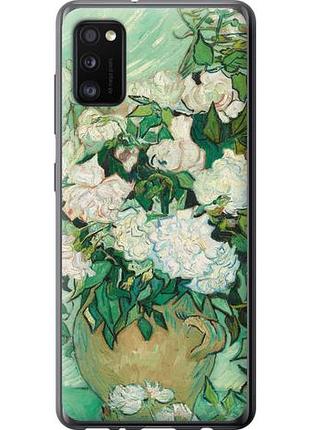 Чехол на samsung galaxy a41 a415f винсент ван гог. ваза с розами из пластика fch_0061445