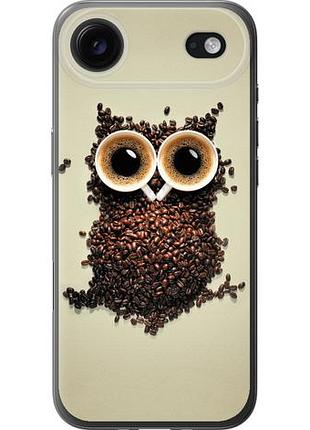 Чехол на iphone 17 air сова из кофе из силикона fch_0149410