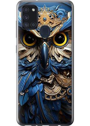 Чехол на samsung galaxy a21s a217f сова из силикона fch_0004749