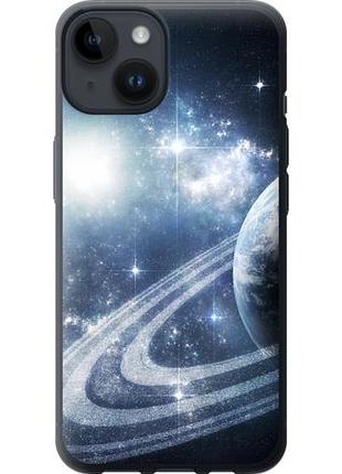Чехол на iphone 14 кольца сатурна из силикона fch_0061103