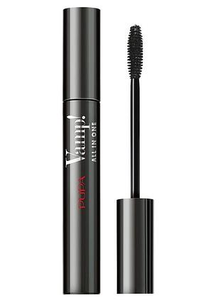 Тушь для ресниц "все в одном" pupa vamp! all in one mascara 101 extra black
