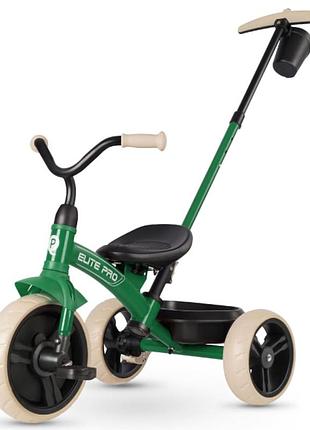 Велосипед триколісний qplay elite pro green