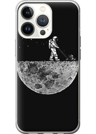 Чехол на iphone 13 pro moon in dark из силикона fch_0058618