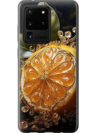 Чехол на samsung galaxy s20 ultra лимон из пластика fch_0034912