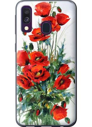 Чехол на samsung galaxy a40 2019 a405f маки из пластика fch_0051515