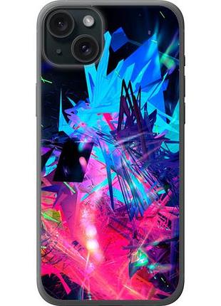 Чехол на iphone 15 plus абстрактный чехол из силикона fch_0039553