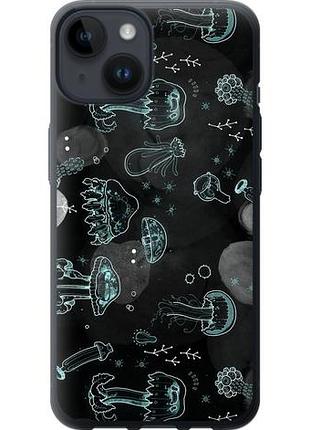 Чехол на iphone 14 медузы из силикона fch_0076529
