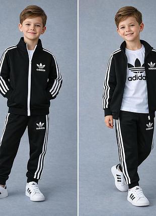 Детский спортивный костюм на мальчика 1-9 лет 86-152 см 5512 двунить 134-140