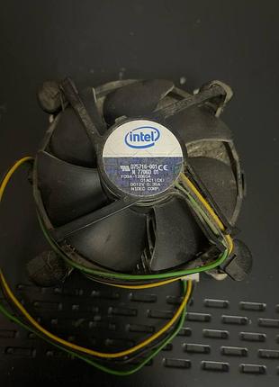 Процессорный кулер intel lga775 (модель радиатора часто соответствует серии d34017-001 или аналогичным)