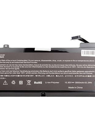 Акумулятор powerplant для ноутбуків apple macbook pro 13" (a1322) 10.95v 63.5wh
