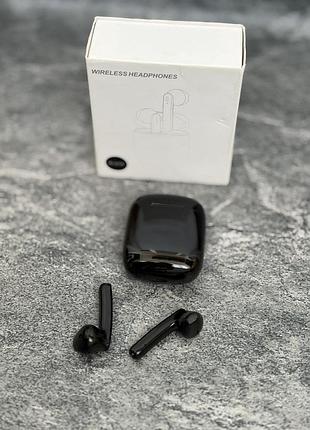 Беспроводные наушники t12 true bluetooth - черный