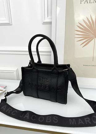 Маленькая женская сумочка марк джейкобс брендовая мини из кожи marc jacobs городская сумка кожаная для девушки через плечо