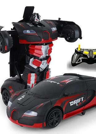 Машинка трансформер на радиоуправлении atoys bugatti-922-1