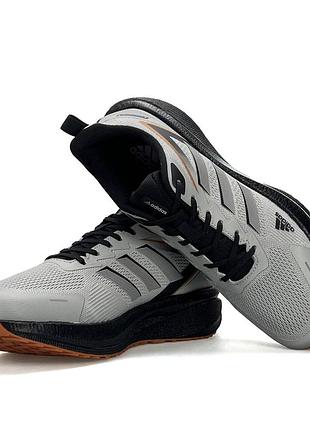 Adidas duramo speed light grey black 8