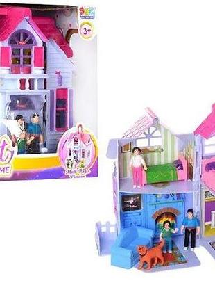 Домик раскладной f611 my sweet home с фигурками, мебелью
