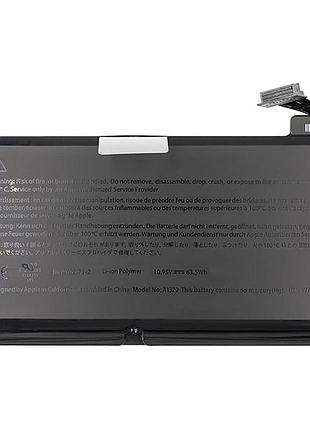 Акумулятор powerplant для ноутбуків apple macbook pro 13" (a1322) 10.95v 63.5wh