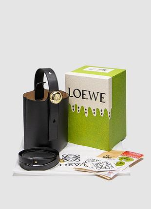 Маленькая брендовая сумка loewe женская кожаная сумка лоев для девушки городская через плечо стильная сумка из кожи