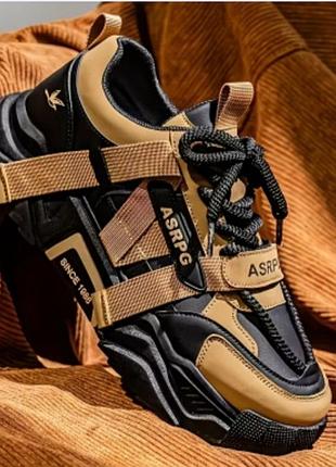 Кроссоновые кроссовки asrpg streetwear (р. 42-43) - премиальная экокожа