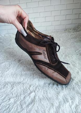 Шкіряні туфлі, кеди gabor sport