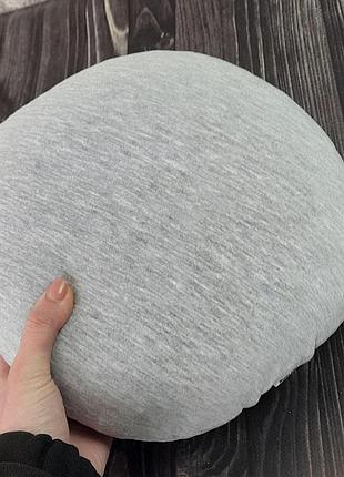 Портновская подушечка для вто needle craft круглая серая