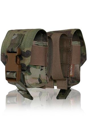 Тактический подсумок под 1 гранату militex cordura original usa multicam