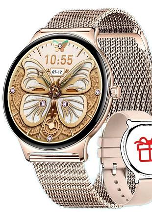 Женские умные часы smart smart t8 velora pro+ gold