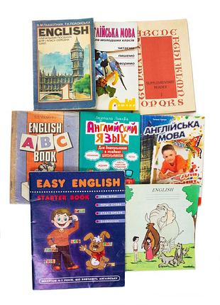 Книжки з англійської мови для дошкільнят та учнів молодших класів