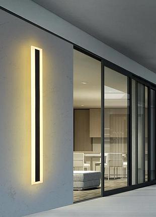 Светильник светодиодный led лампа, бра, вуличне освітлення 220v 40w 1500 мм