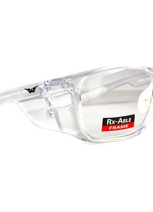 Оправы спортивные под диоптрии global vision rx-t сrystal (rx-able) (clear) прозрачные
