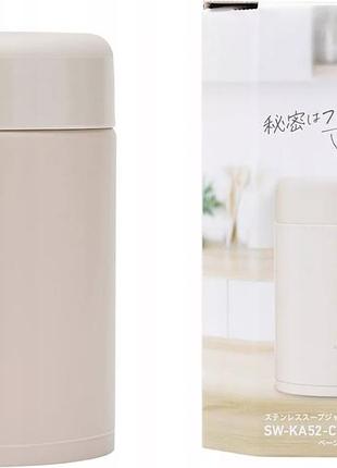 Пищевой термоконтейнер zojirushi sw-ka52cm 0.52 л beige