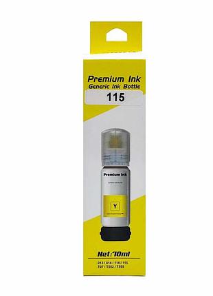 Чернило желтое для epson l8180 epson 115 pb/g/c/m/y 5шт x 70мл set115pb/g/c/m/y