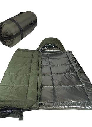Зимний спальный мешок kiborg "omni-heat" -25°c олива (85x210)