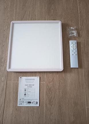 Потолочный светодиодный светильник led ceiling lamp 24w с пультом.