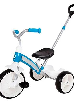 Велосипед триколісний qplay elite plus blue white