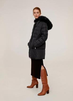 Пуховик mango женский новый