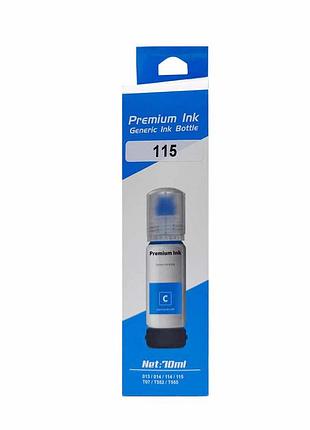 Чернило синее для epson l8180 epson 115 pb/g/c/m/y 5шт x 70мл set115pb/g/c/m/y