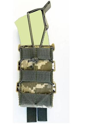 Подсумок для 1 магазина ак на систему molle ттх cordura 500d пиксель