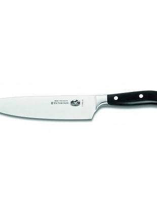Кухонний кований професійний шеф-ніж victorinox 7.7403.20 g в подарунковій упаковці