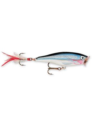 Поппер rapala skitter pop sp05 sd 50 мм 7 г (sp05 sd), поверхностный