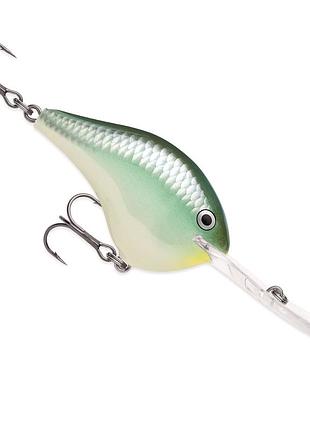 Воблер на хищника rapala dives-to dtmss20 bbh 70 мм 25 г - dtmss20 bbh, 6 м