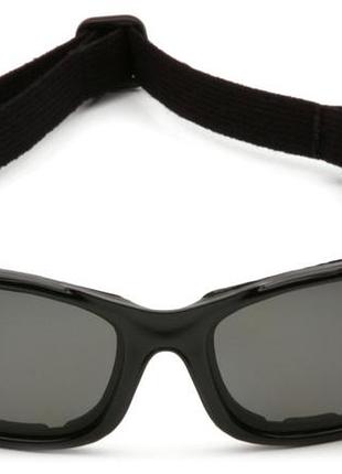 Защитные очки с поляризацией pyramex pmxcel polarized (gray) anti-fog, серые
