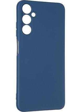 Чехол fiji full soft premium для samsung galaxy a25 / a25 5g (a256) противоударный с микрофиброй dark blue