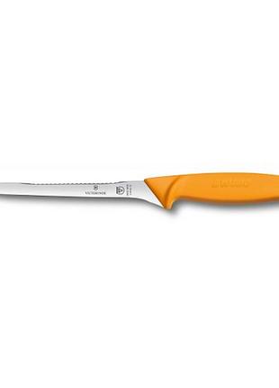 Філейний ніж для риби victorinox swibo fish filleting flex 5.8448.16, 16 см лезо