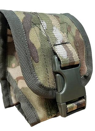 Подсумок для гранаты ттх cordura 1050 мультикам.