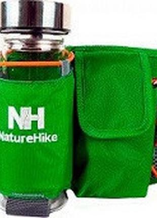 Сумка на пояс naturehike phone & bottle 5 л nh15e001-b grass green