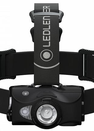 Налобний ліхтар на акумуляторі ledlenser mh8 black 600/220/120/20 lm