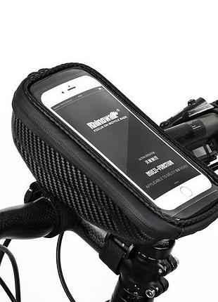 Велочехол rhinowalk bike phone 6.5 e001 black