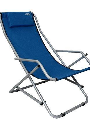 Кресло шезлонг novator sh-7 blue